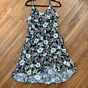 High Low Floral Dress